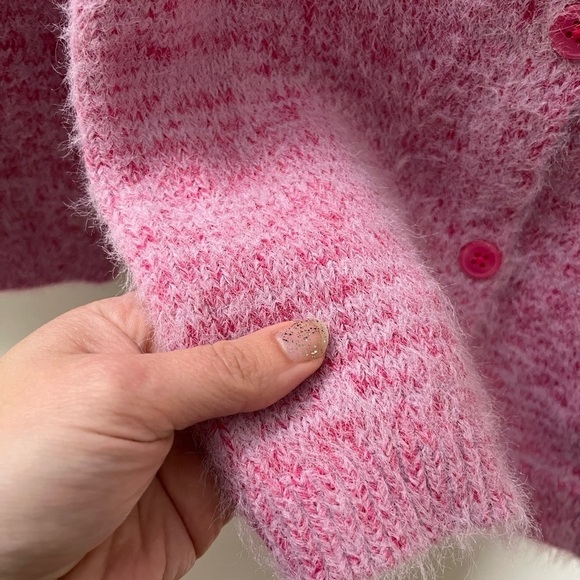 New with tags Gymboree fuzzy pink sweater - Picture 3 of 3
